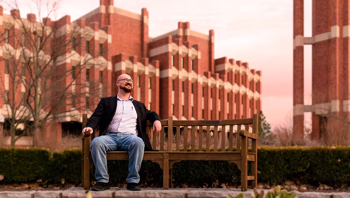 Kyle A. Hammonds in academic setting